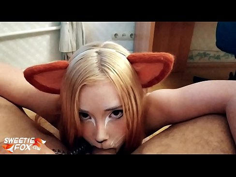 ❤️ Kitsune ingoia cazzo è cum in bocca ️ Video cazzo  à noi ❌️